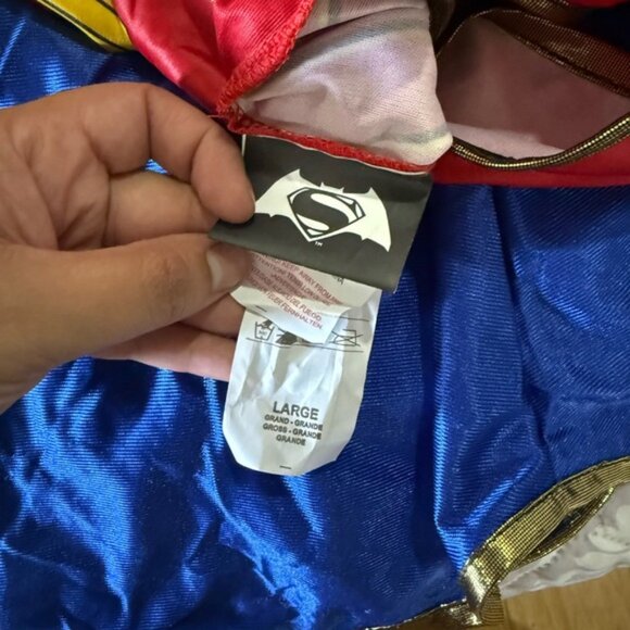 Wonder woman Costume for Kids - Red, Blue, and Gold - Picture 3 of 5